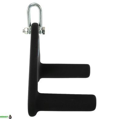 Рукоятка для тяги з вузьким хватом LiveUp LP8321 23,5 см чорний