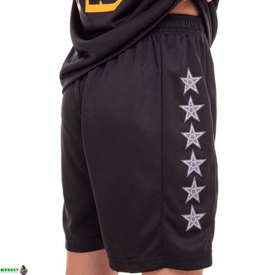Форма баскетбольна підліткова NB-Sport NBA LAKERS 23 BA-0928 M-2XL чорний-жовтий