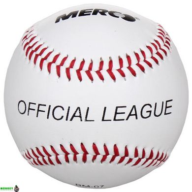 Бейсбольний м'яч Merco BM-07 baseball ball, 9"