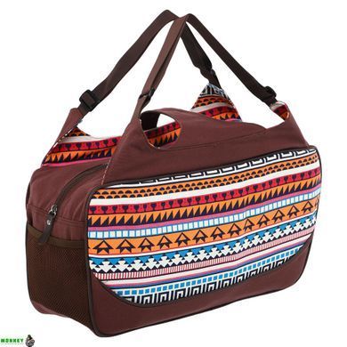 Сумка для фітнесу та йоги KINDFOLK Yoga bag SP-Sport FI-8366-1 помаранчевий-блакитний