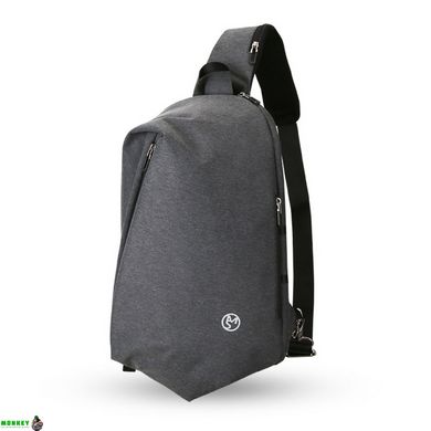 Рюкзак з однією лямкою Mazzy Star MS177 Light grey