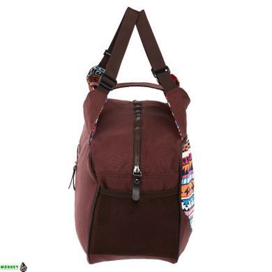 Сумка для фітнесу та йоги KINDFOLK Yoga bag SP-Sport FI-8366-1 помаранчевий-блакитний