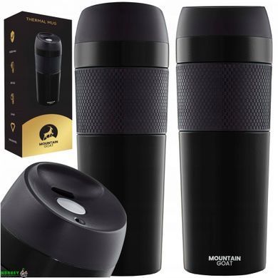 Термокружка Mountain Goat Travel 0.4 л Black (P-5907739315694)