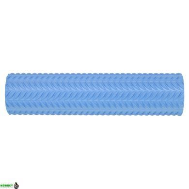 Роллер массажный цилиндр (ролик мфр) 45см Grid Line Roller SP-Sport FI-9387 Черный
