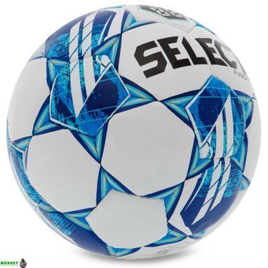 М'яч футбольний SELECT FUSION V23 №5 білий-синій