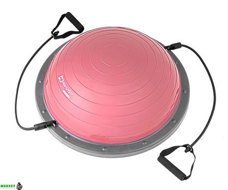 Балансировочная полусфера Hop-Sport HS-L058 розовая