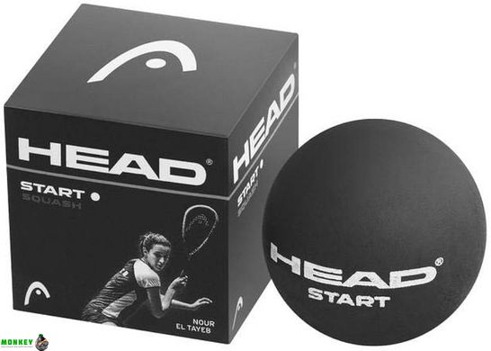 М'яч для сквошу Head START Squash Ball (SWD) BK