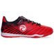 Обувь для футзала мужская SP-Sport 170904A-3 RED/BLACK/WHITE размер 40-45 (верх-PU, красный-черный)
