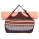 Сумка для фітнесу та йоги KINDFOLK Yoga bag SP-Sport FI-8366-1 помаранчевий-блакитний