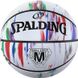 Мяч баскетбольный Spalding Marble Ball белый, чер