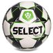 М'яч футбольний SELECT BRILLANT REPLICA PFL №5 білий-сірий-зелений