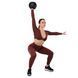 Гіря-дзвін чавунна пофарбована BALL BELL LiveUp LP8047-18LB вага 8кг чорний