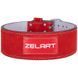 Пояс атлетичний шкіряний ZELART SB-165159 L ширина-10см червоний