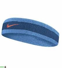 Повязка на голову Nike SWOOSH HEADBAND темно-синий синий Уни OSFM