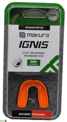 Капа MAKURA Ignis доросла (вік 11+) Black/Orange (art.6017514013)