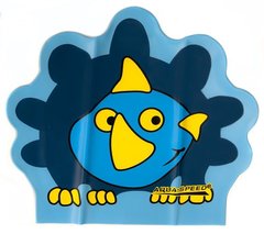 Шапка для плавания Aqua Speed ​​ZOO LATEX DINO 5710 синий динозавр Дит OSFM