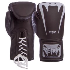 Боксерські рукавиці професійні на шнурівці VNM BO-8350 8-12 унцій кольори в асортименті