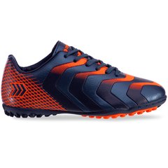 Сороконіжки взуття футбольне дитяче SP-Sport DDO21211-3 NAVY/ORANGE розмір 31-35 (верх-PU, підошва-RB, темно-синій-оранжевий)