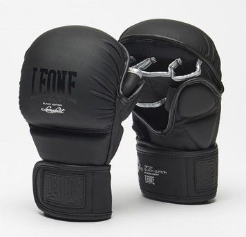 Рукавички ММА Leone Black L