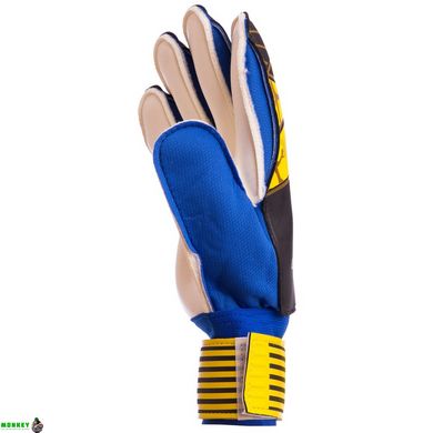 Перчатки вратарские с защитой пальцев CHAMPIONS LEAGUE SP-Sport FB-903 размер 7-10 цвета в ассортименте