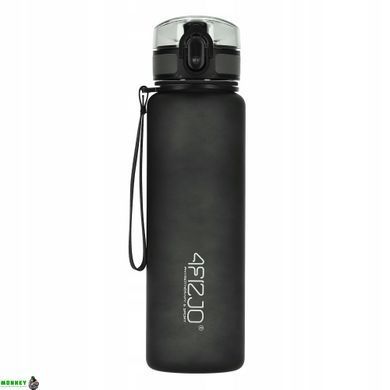 Бутылка для воды спортивная 4FIZJO 650 мл Black (P-5905973403733)