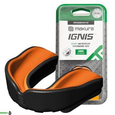 Капа MAKURA Ignis доросла (вік 11+) Black/Orange (art.6017514013)