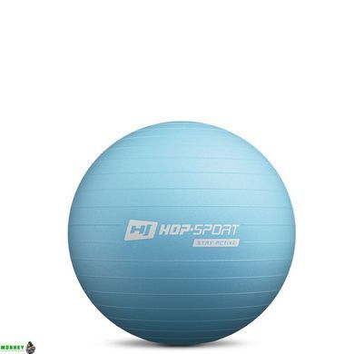 Фітбол Hop-Sport 45cm HS-R045YB блакитний + насос 2020