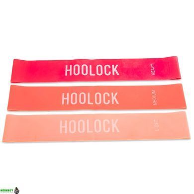 Резинки для фітнесу набір LOOP BANDS HOOLOCK SP-Sport FI-2863 3шт кольори в асортименті