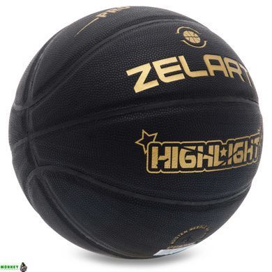 Мяч баскетбольный PU №7 ZELART HIGHLIGHT GB4720 (PU, бутил)