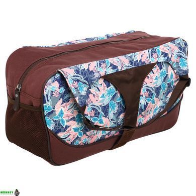 Сумка для фітнесу та йоги KINDFOLK Yoga bag SP-Sport FI-8366-2 рожевий-блакитний