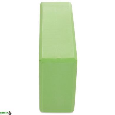 Блок для йоги Zelart FI-2572 Салатовый