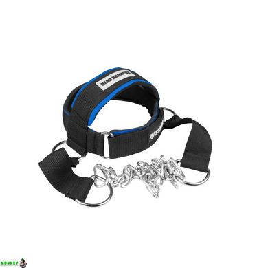 Тяга для шиї Power System Head Harness PS-4039 Black/Blue