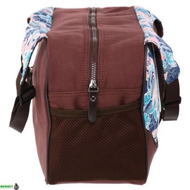 Сумка для фітнесу та йоги KINDFOLK Yoga bag SP-Sport FI-8366-2 рожевий-блакитний