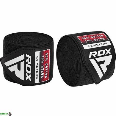Бинти для боксу RDX RB Hand Wraps Combine 3 пари Red,Black,Blue (4.5м.)