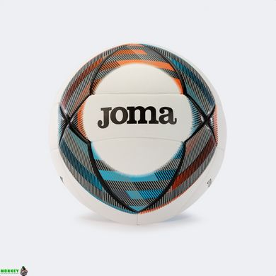 М'яч футбольний Joma DYNAMIC III біло-помаранчеовий Уні 5