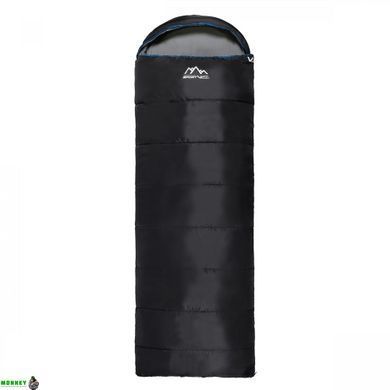 Спальный мешок (спальник) одеяло SportVida SV-CC0073 -3 ...+21&deg;C L Black/Grey