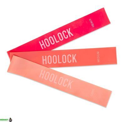 Резинки для фітнесу набір LOOP BANDS HOOLOCK SP-Sport FI-2863 3шт кольори в асортименті