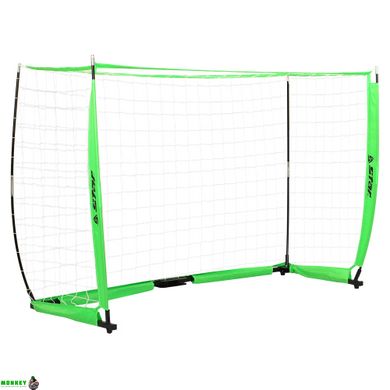Складные футбольные ворота для тренировок (1шт) STAR SN960S (пластик, сетка, р-р 180x120х70см)