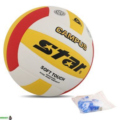 Мяч волейбольный STAR CAMPUS VB4075C-34 №5 PU