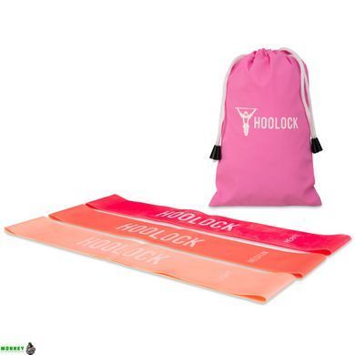 Резинки для фітнесу набір LOOP BANDS HOOLOCK SP-Sport FI-2863 3шт кольори в асортименті