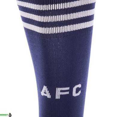 Гетры футбольные детские клубные SPOINT ARSENAL AWAY 2022 ETM2208-ARS2 размер 32-39 голубой