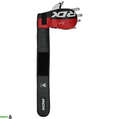 Рукавиці для ММА (Греплінгові рукавички) RDX T6 Plus Rex Red XL (капа у комплекті)