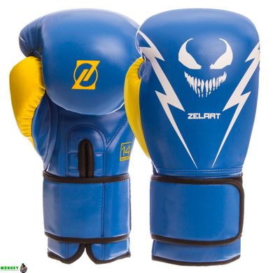 Боксерські рукавиці Zelart BO-1420 10-14 унцій кольори в асортименті