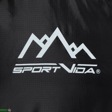Спальный мешок (спальник) одеяло SportVida SV-CC0073 -3 ...+21&deg;C L Black/Grey