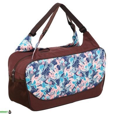 Сумка для фітнесу та йоги KINDFOLK Yoga bag SP-Sport FI-8366-2 рожевий-блакитний