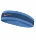 Пов'язка на голову Nike SWOOSH HEADBAND темно-синій синій Уні OSFM