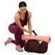 Сумка для фітнесу та йоги KINDFOLK Yoga bag SP-Sport FI-8366-2 рожевий-блакитний