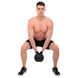 Гиря-колокол чугунная окрашенная BALL BELL LiveUp LP8047-26LB вес 12кг черный