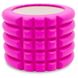 Роллер для йоги та пілатесу (мфр рол) Grid Roller Mini Zelart FI-5716 10см кольори в асортименті