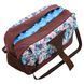 Сумка для фітнесу та йоги KINDFOLK Yoga bag SP-Sport FI-8366-2 рожевий-блакитний
